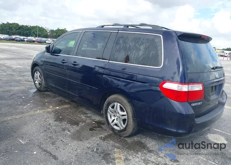 2006 Honda Odyssey Ex-L z USA, uszkodzony, nr VIN 5FNRL38616B108887